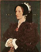 HOLBEIN, Hans the Younger Portrait of Margaret Wyatt, Lady Lee painting